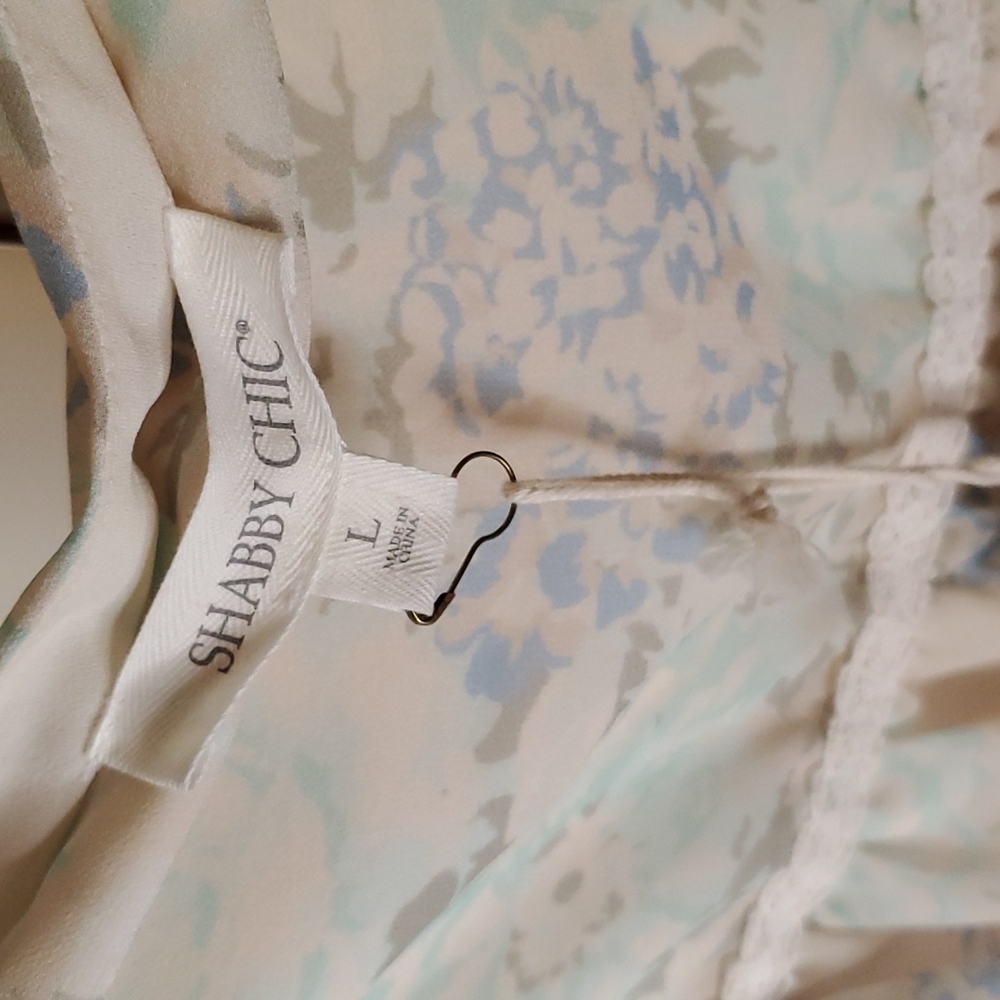 NWT Shabby Chic Floral Tiered Hi Lo Skirt - Picture 3 of 3